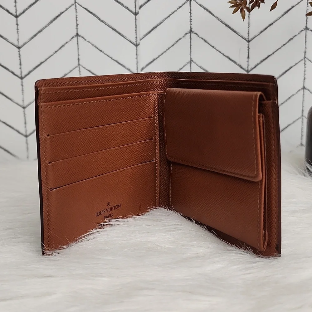Louis Vuitton Monogram Portefeuille Marco Bifold Wallet